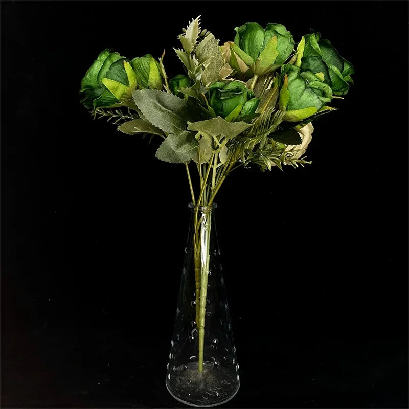 Green Artificial Flowers