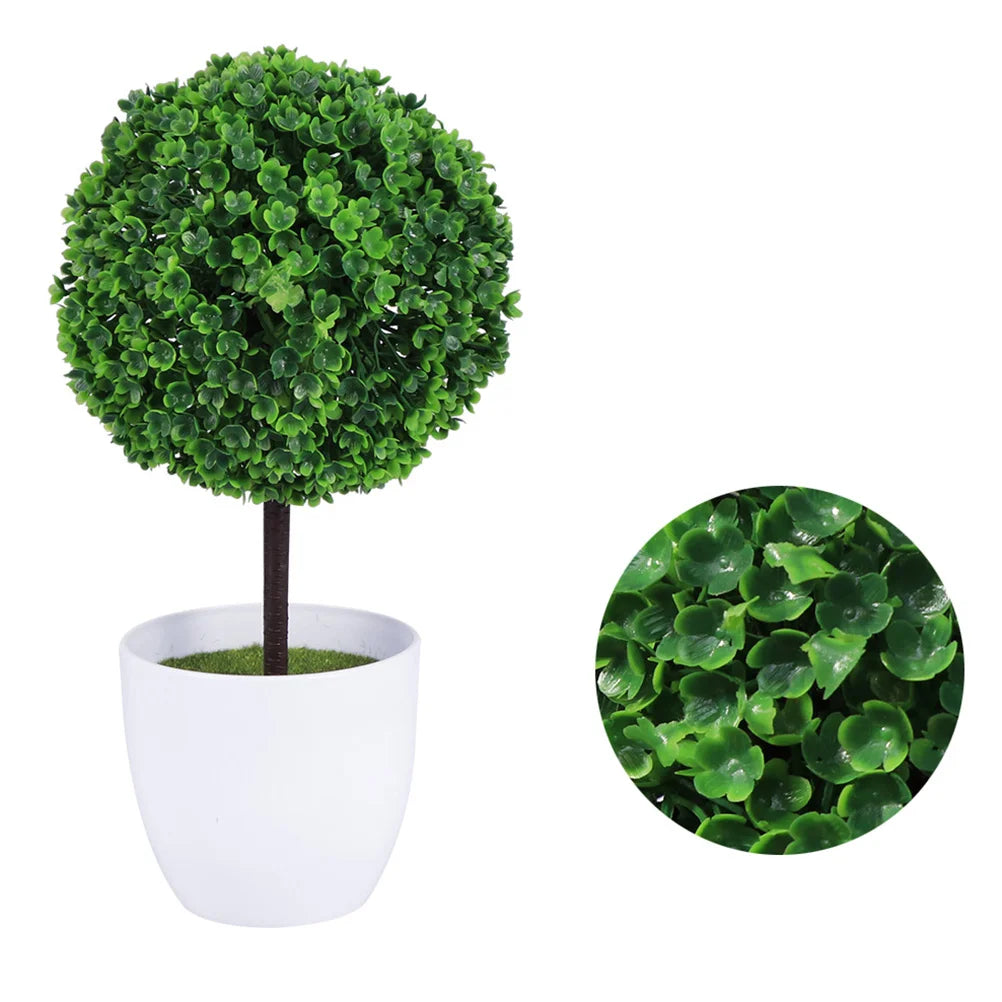 Faux Topiary Trees