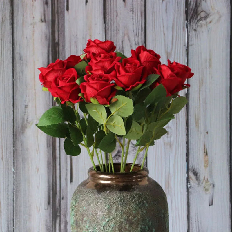 Red Artificial Flowers