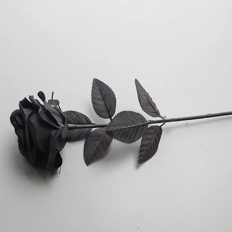 Black Artificial Flowers