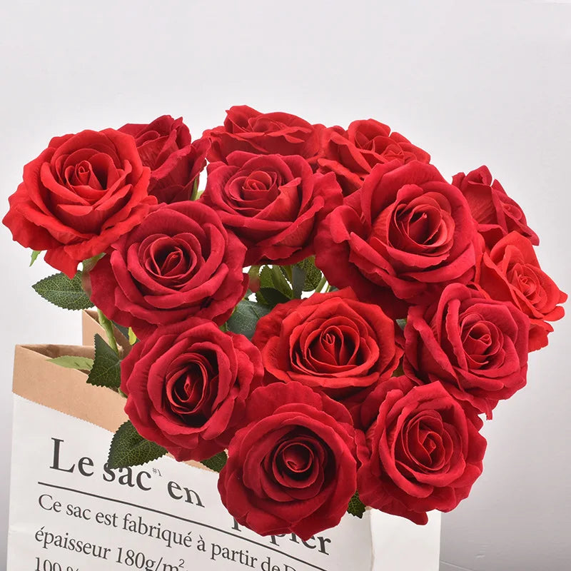 Red Artificial Flowers