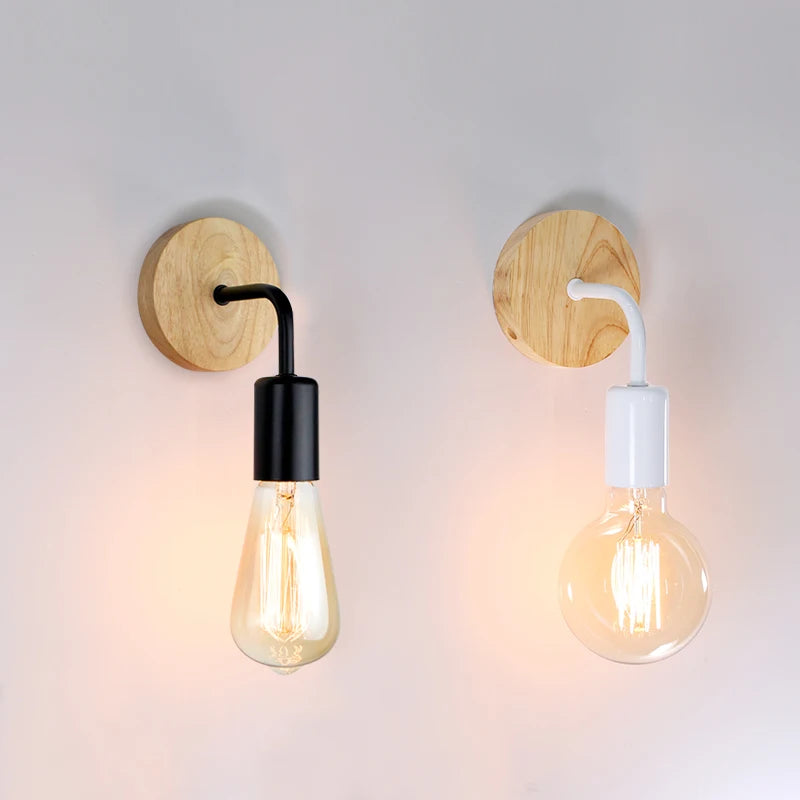 Wood Wall Lamp